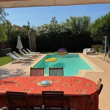 Сasa de vacaciones Les Citronniers - Piscine 100 M De La