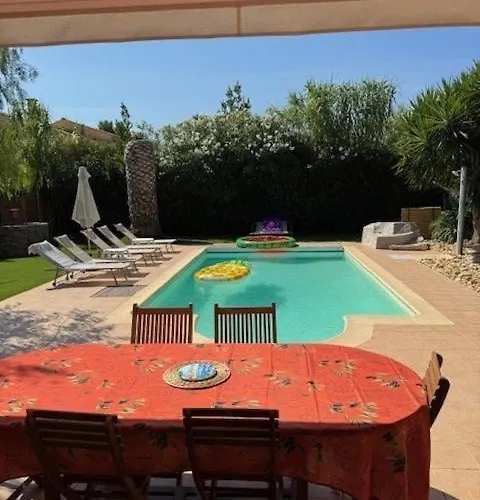 Сasa de vacaciones Les Citronniers - Piscine 100 M De La